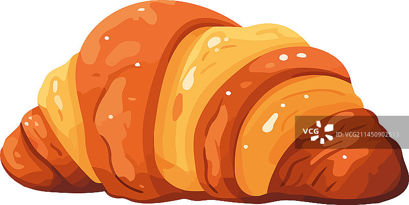 法式羊角面包图片素材