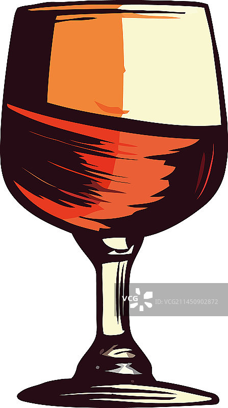 易碎品高脚杯设计图片素材