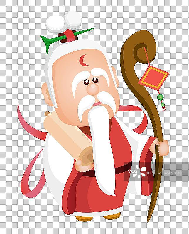 月老下凡图片素材