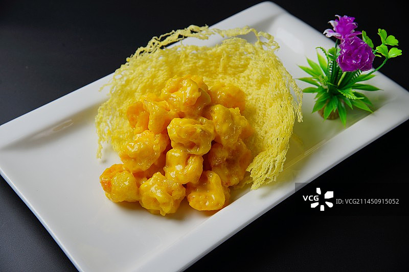 芥味虾球图片素材