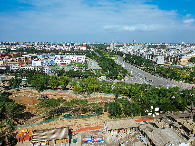 平罗县 玉皇阁 玉皇阁大道 平罗县文化馆 宏泰商业广场图片素材