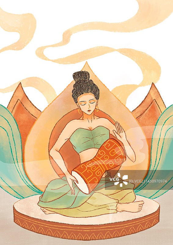 敦煌印象图片素材