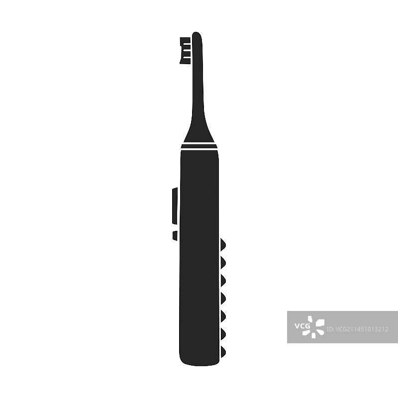 黑色牙刷标志图片素材