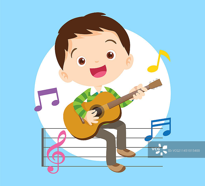 音乐学校儿童音乐理念图片素材