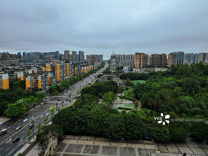 内江 大佛寺 西林大桥 大洲广场 内江外滩 天润大厦 大千园  古西林寺 桐梓大桥图片素材