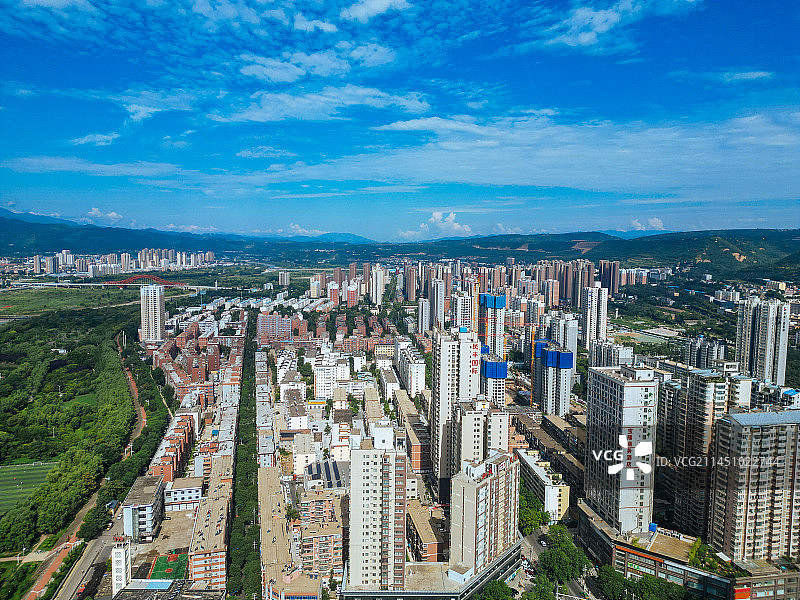 宝鸡 航拍 金台观 金台区 渭河公园 胜利大桥 人民公园 体育馆 金渭大桥 文化艺术中心图片素材