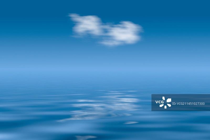 夜晚湖边宁静的云倒影背景图图片素材