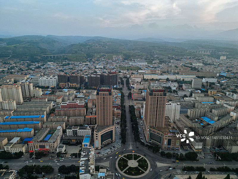 平凉 宝塔公园 解放路 崆峒大道环岛 体育运动公园 甘肃医学院 地标图片素材
