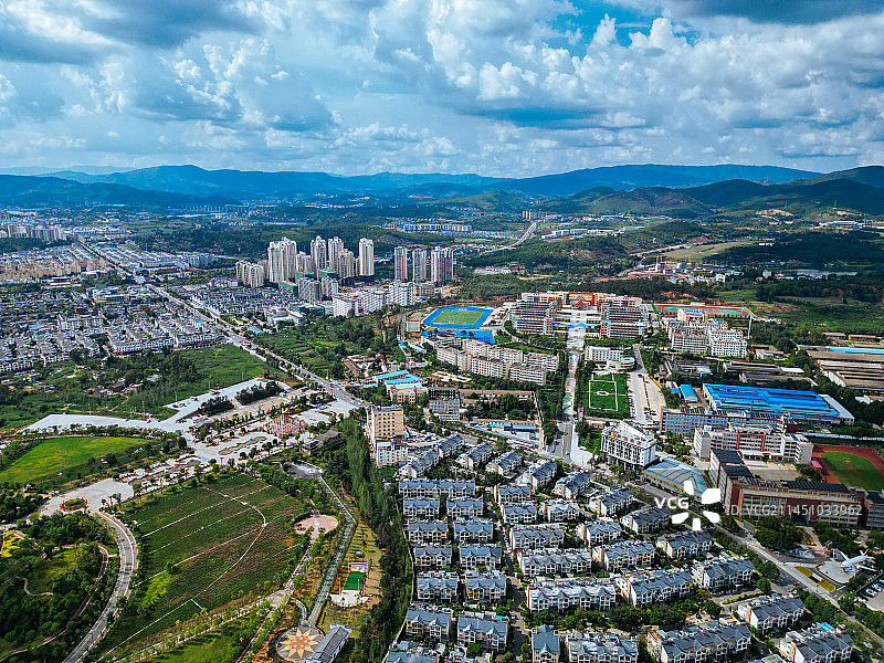 楚雄 市民广场 龙江公园 体育馆 博物馆 楚雄师范 十月太阳历文化园 彝人古镇图片素材