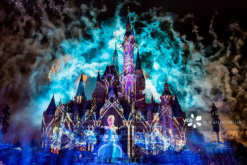 上海迪士尼乐园图片素材