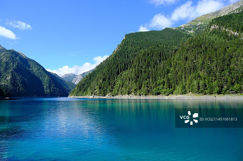 八月的九寨沟图片素材