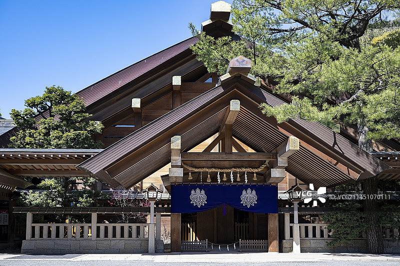日本名古屋热田神宫图片素材