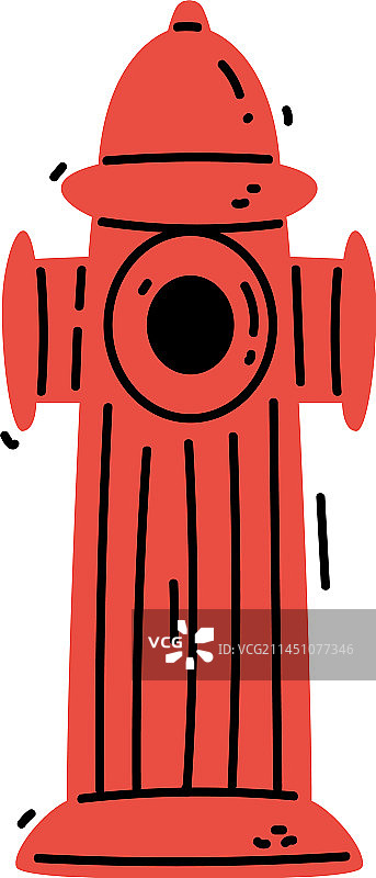 红色消防栓图片素材