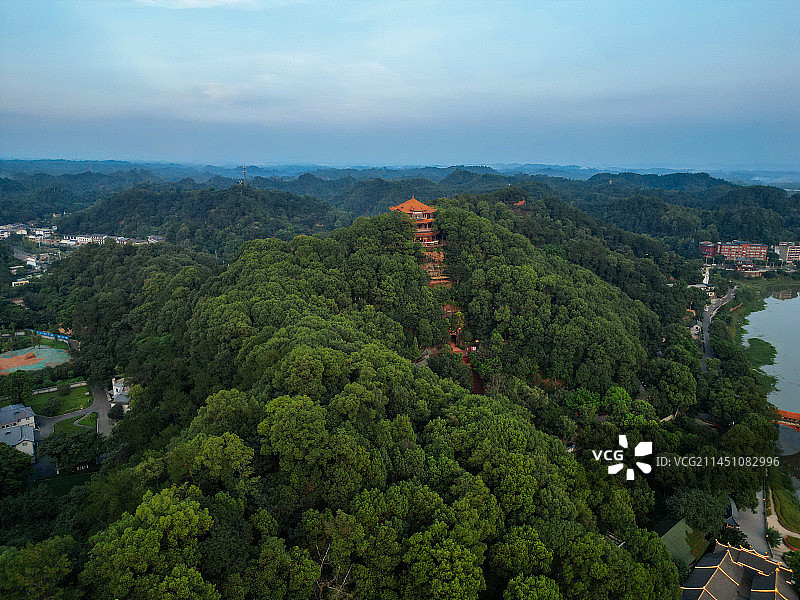 乐山 乐山大佛 灵宝塔 桂华寺  旅游广场 会江门图片素材