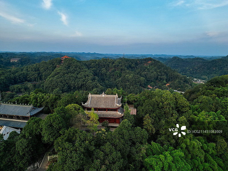 乐山 乐山大佛 灵宝塔 桂华寺  旅游广场 会江门图片素材
