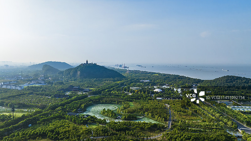 南通狼山图片素材