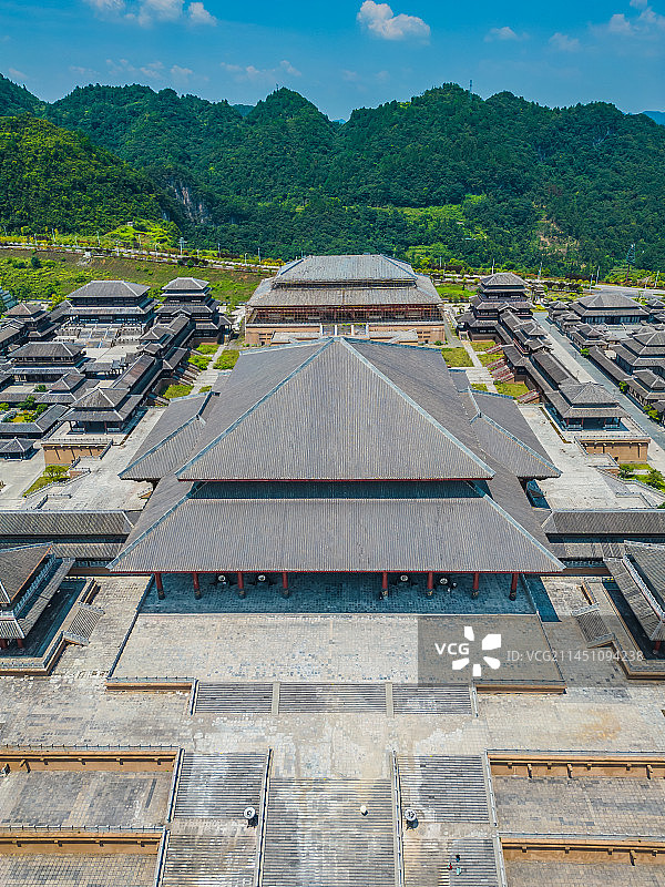 都匀市都匀秦汉影视城景点图片素材