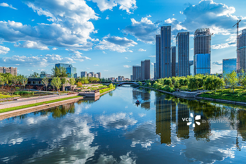 北京通惠河通州起点图片素材