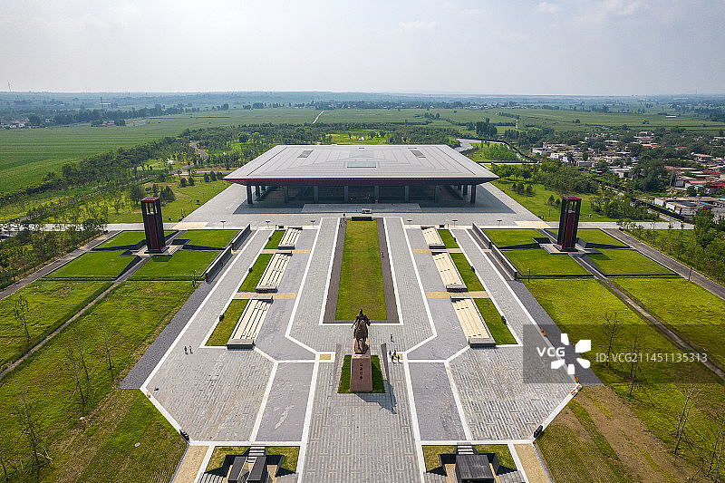 中国河南省安阳市安阳县曹操高陵遗址博物馆图片素材