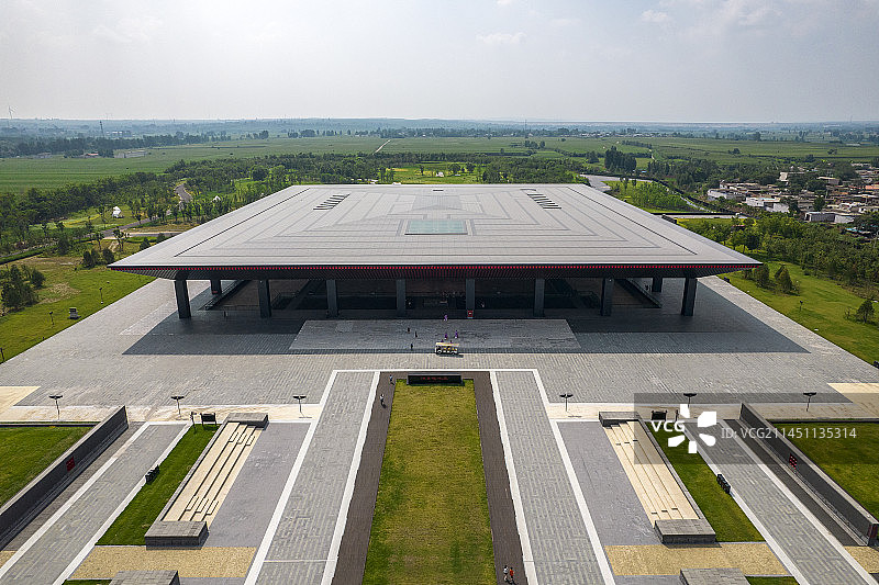 中国河南省安阳市安阳县曹操高陵遗址博物馆图片素材