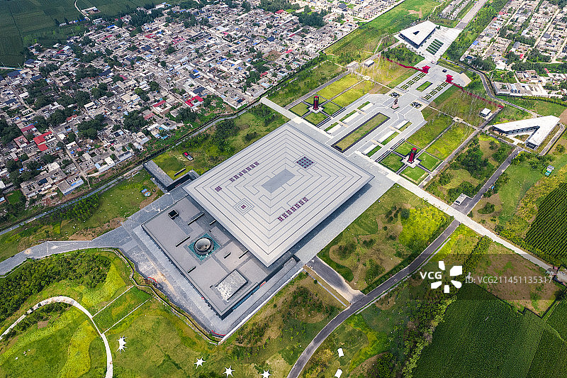 中国河南省安阳市安阳县曹操高陵遗址博物馆图片素材