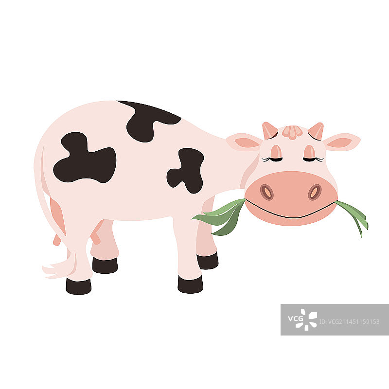 卡通牛图片素材