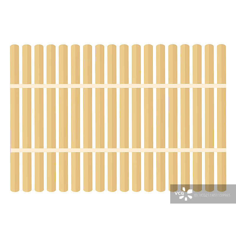 身体护理竹席扁平设计图片素材