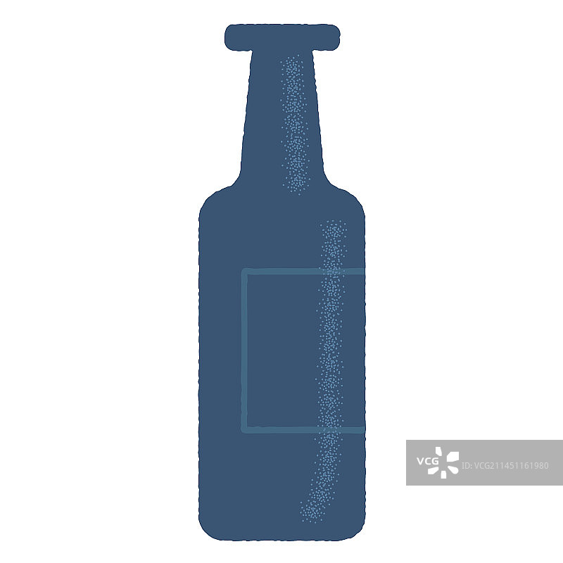 瓶子标签详细轮廓图片素材