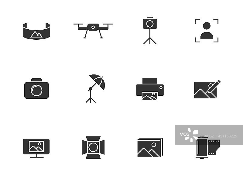 摄影标志符号图标图片素材