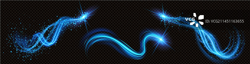 螺旋奇幻发光光效图片素材