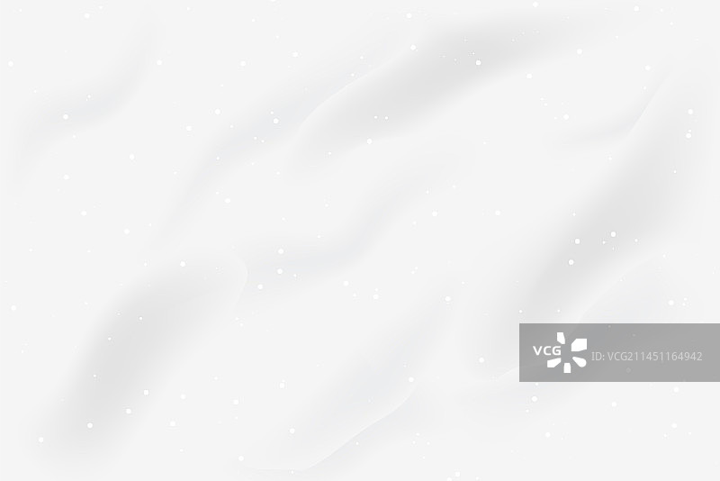 俯视角度：逼真白色雪景图片素材