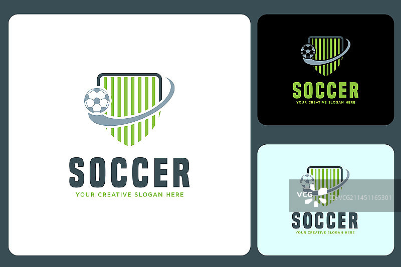 足球logo设计模板图片素材
