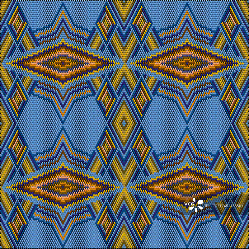 民族风马赛克装饰图案图片素材