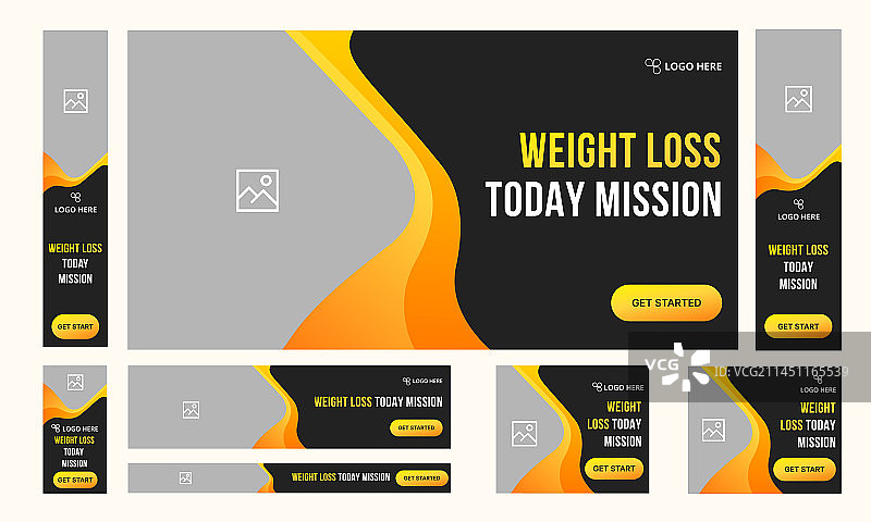 可定制的健身社交媒体帖子图片素材