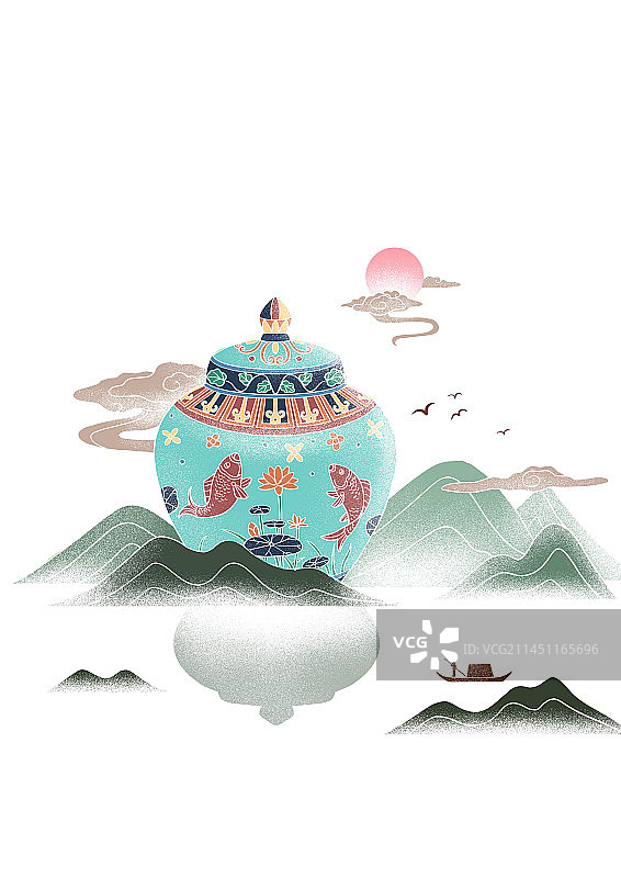 国风瓷器图片素材