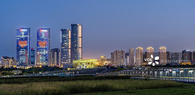 夜色日照图片素材