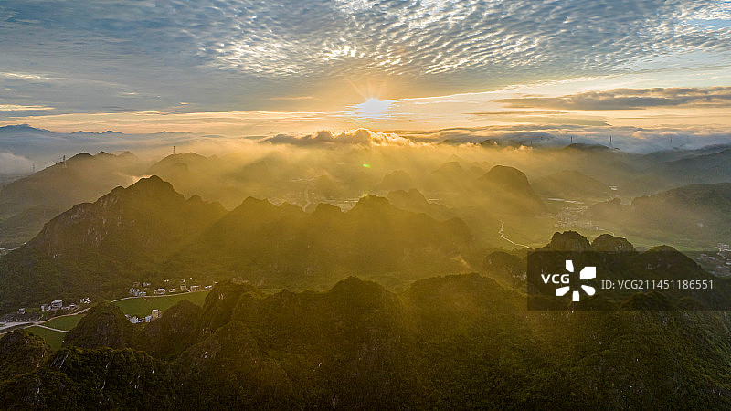 日出时分图片素材