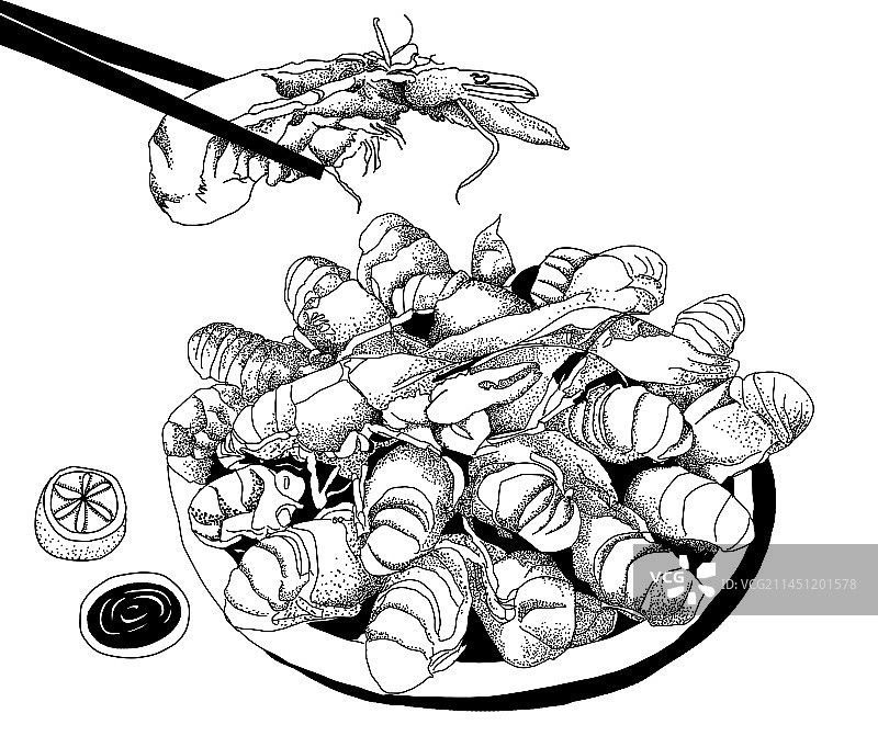 小龙虾图片素材