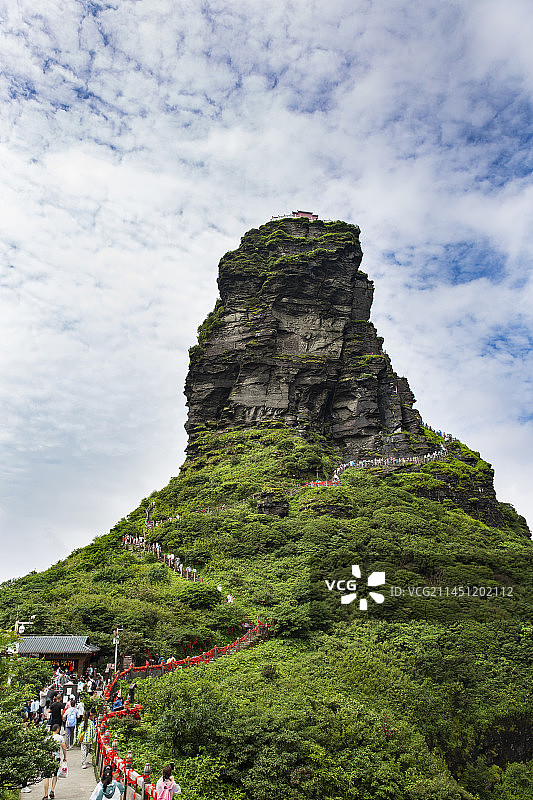 贵州铜仁梵净山风光图片素材