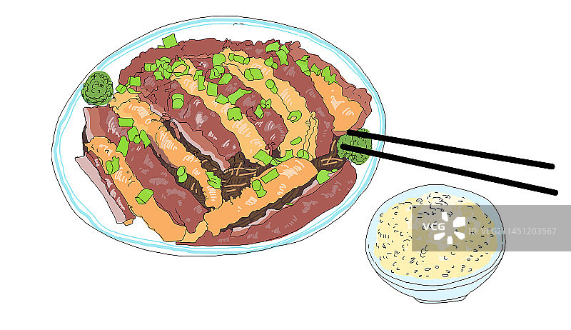梅菜扣肉图片素材