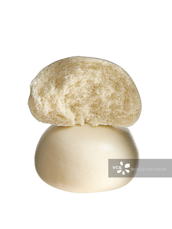 早餐白面馒头的白底图图片素材