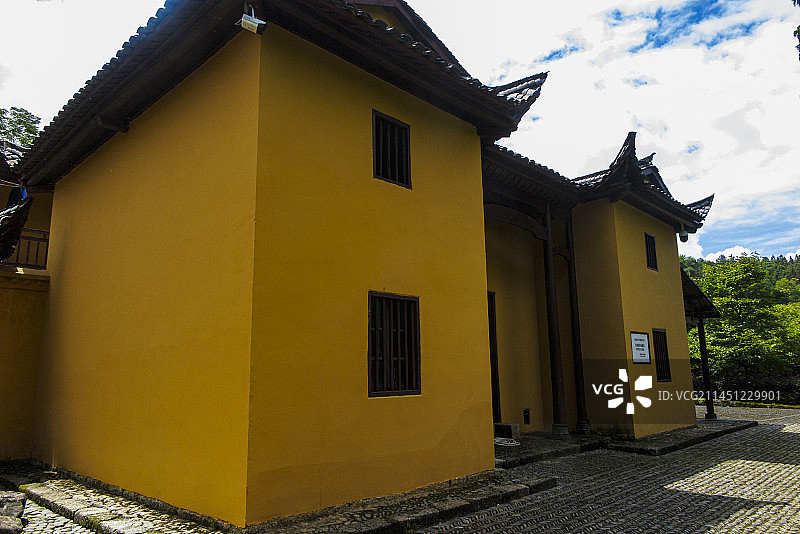 井冈山茅坪革命旧址群，二十九团部旧址、三十二团团部旧址，粮库旧址、染布场旧址、茅坪乡公农兵政府旧址图片素材