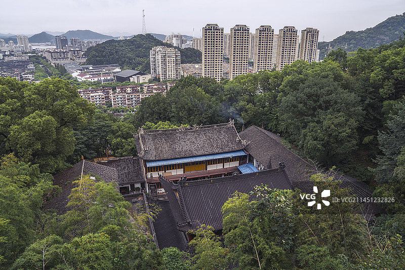 浙江台州 白云山 青云寺图片素材