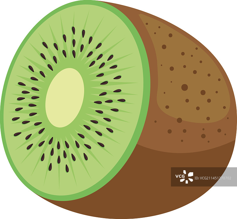 奇异果隔离图标样式图片素材