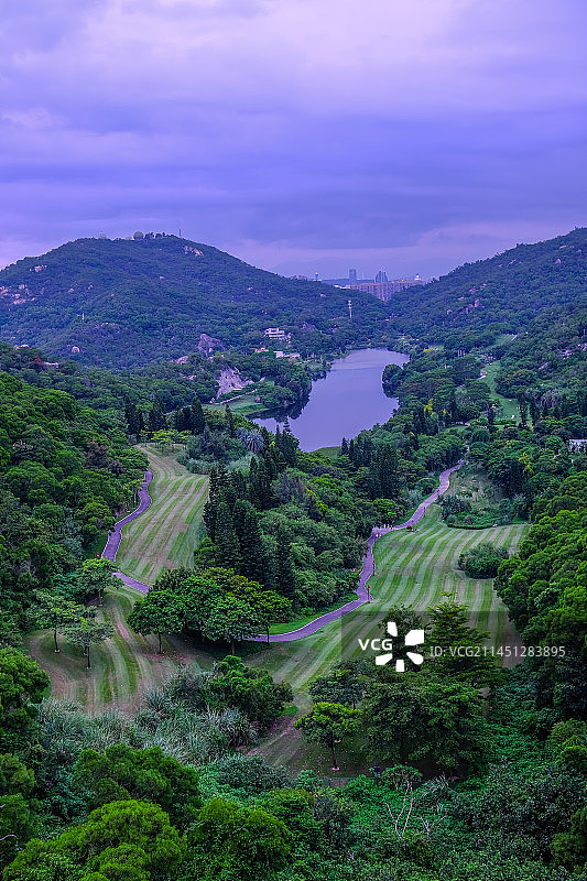 厦门上李水库图片素材