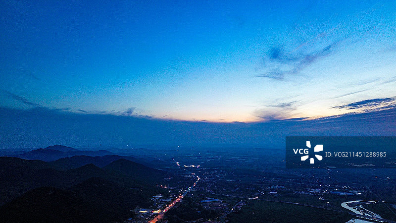 傍晚的天空图片素材