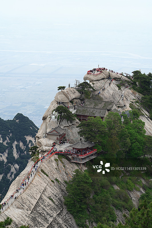西岳华山美景图片素材