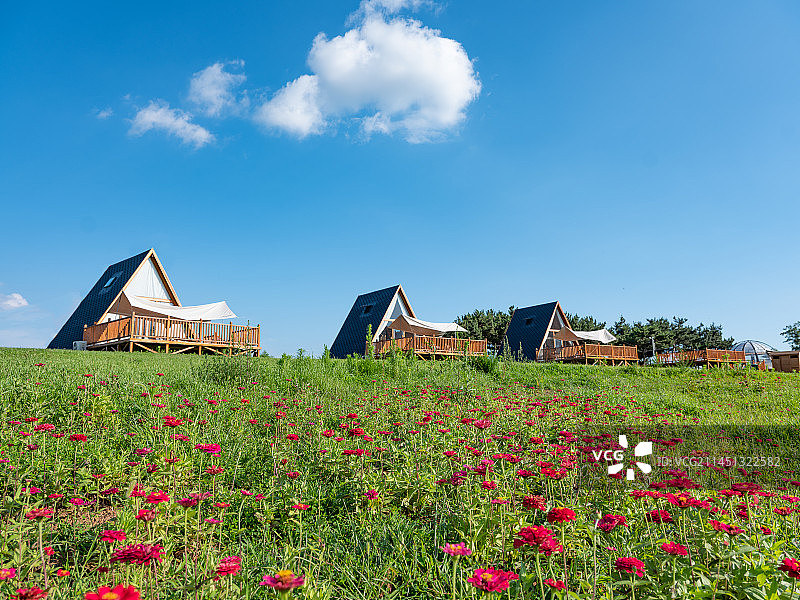 户外露营地图片素材