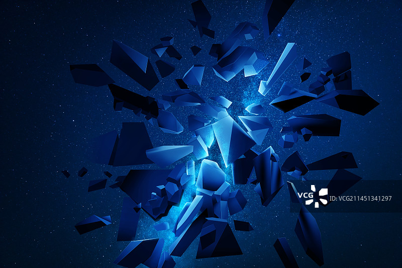 星空陨石图片素材