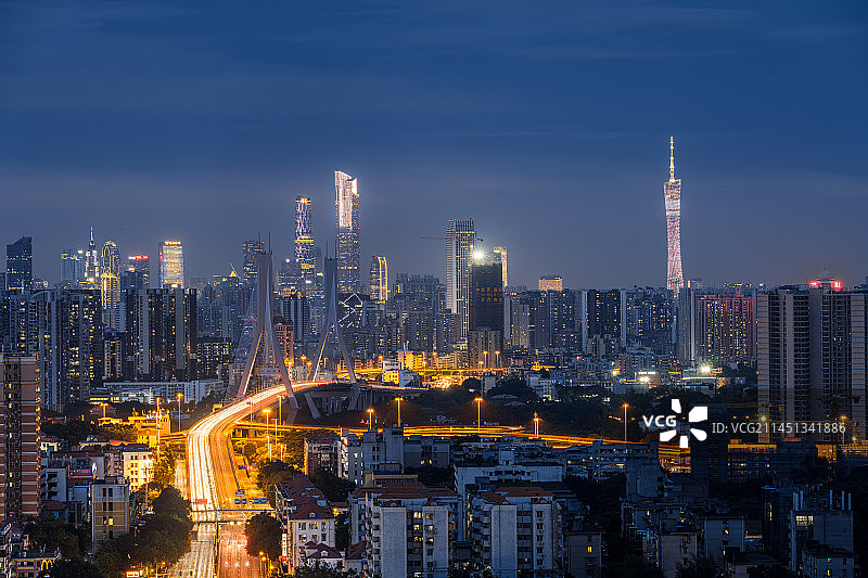 广州 交通 鹤洞大桥 cdb图片素材